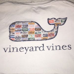 Vineyard Vines License Plate Long Sleeve
